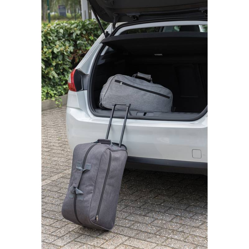 Cestovná taška s kolieskami, tmavo sivá Cestovná taška s kolieskami, tmavo sivá